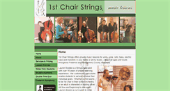 Desktop Screenshot of 1stchairstrings.com